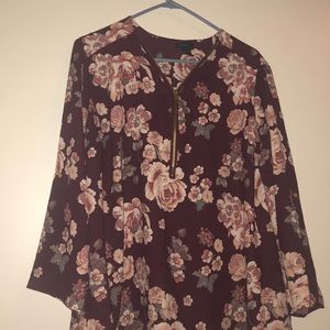 FLORAL BLOUSE!